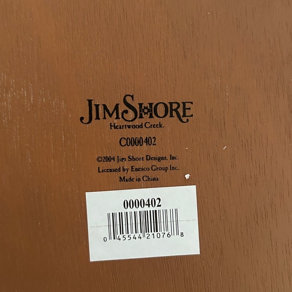 Enesco 2004 JIM SHORE HEARTWOOD CREEK Nativity Set 10 Pc in Box with addl angel - Picture 13 of 13